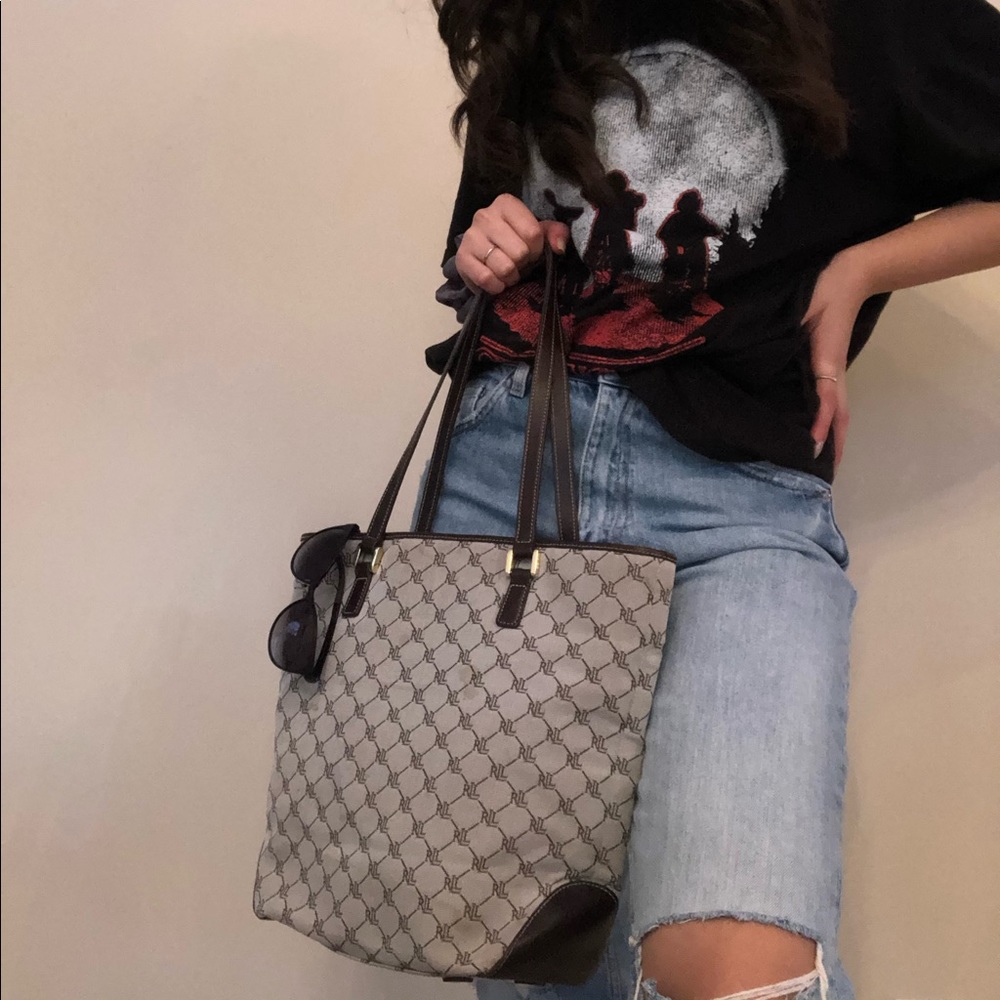 vintage y2k ralph lauren handbag